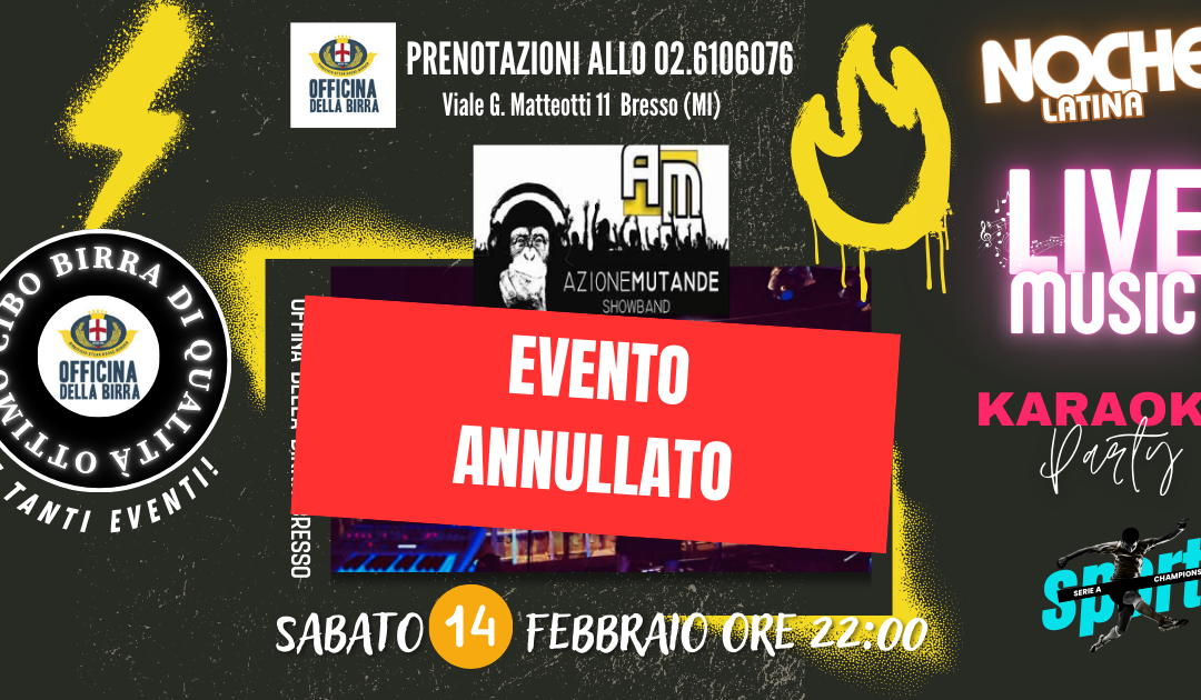 Azione Mutande – Evento annullato