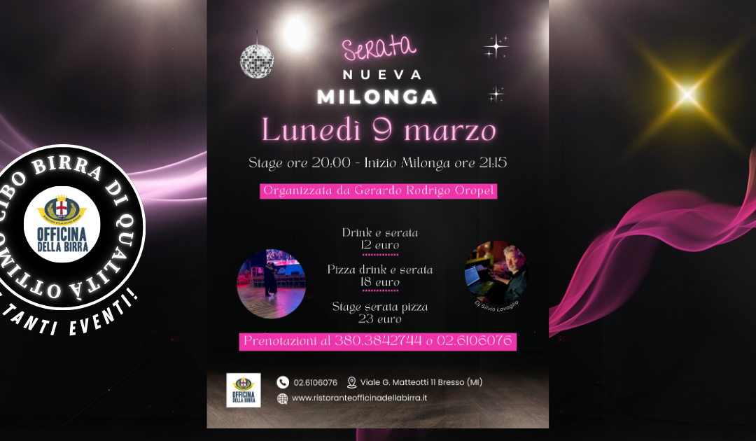NUEVA MILONGA