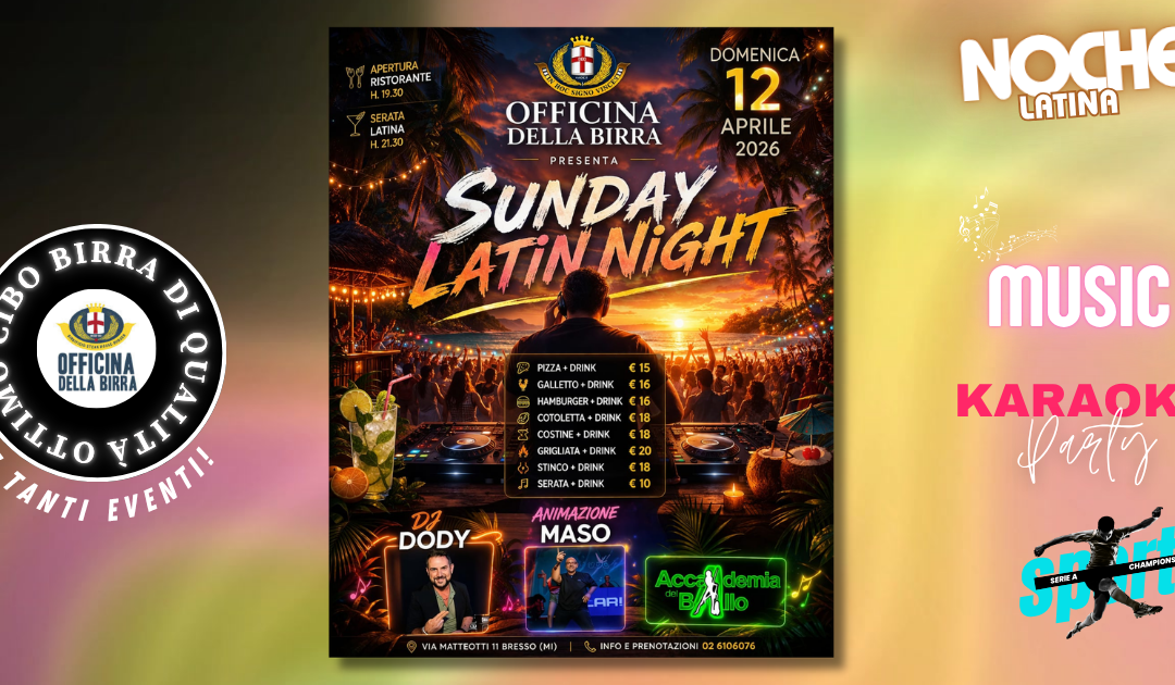 SUNDAY LATIN NIGHT