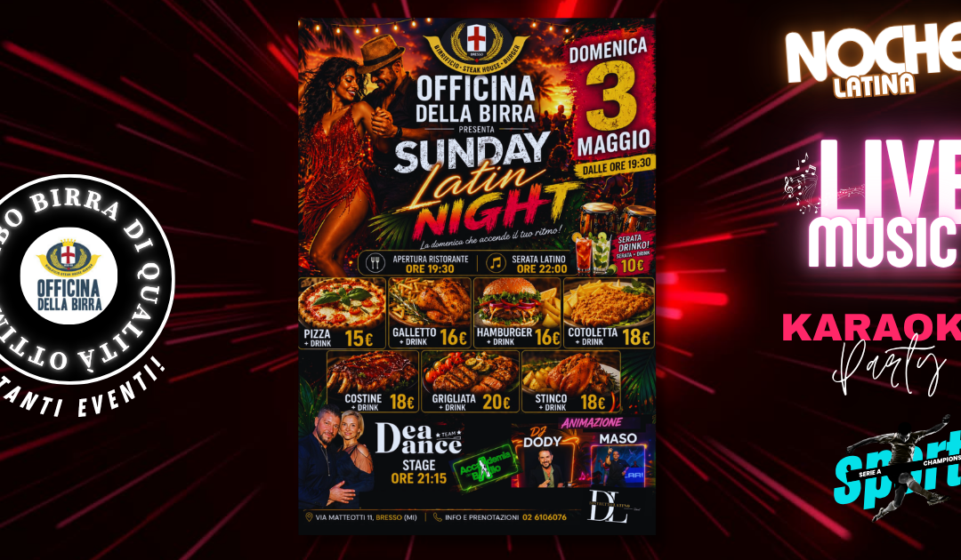 Sunday Latin Night
