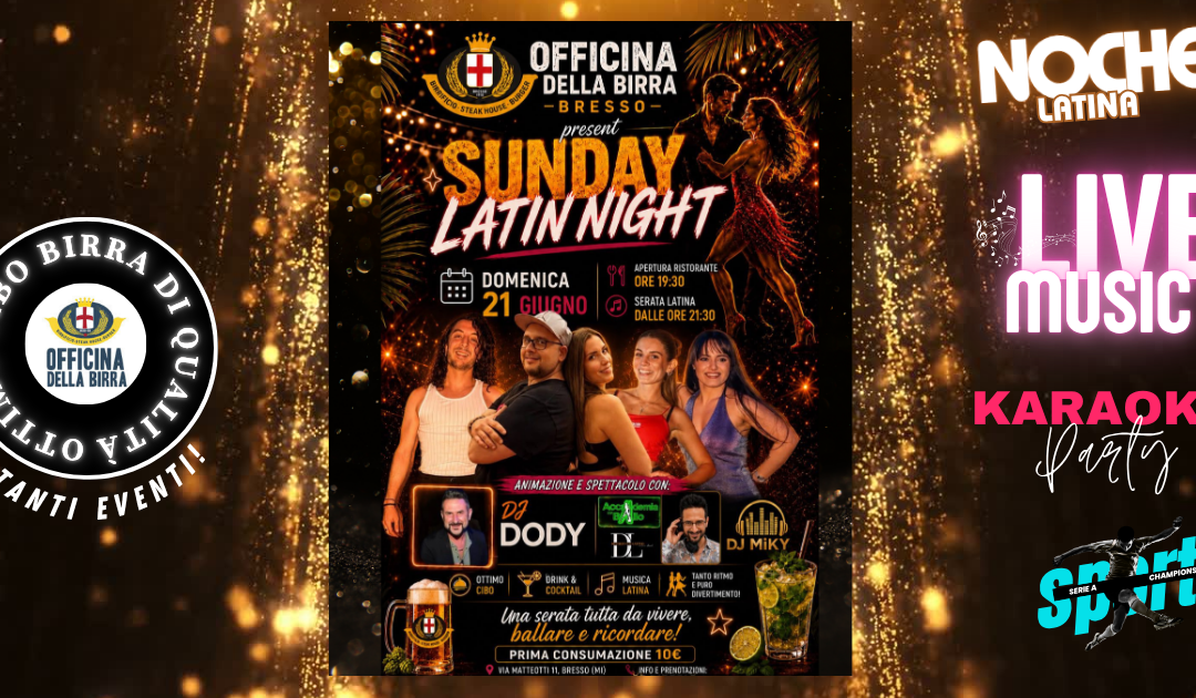 SUNDAY LATIN NIGHT