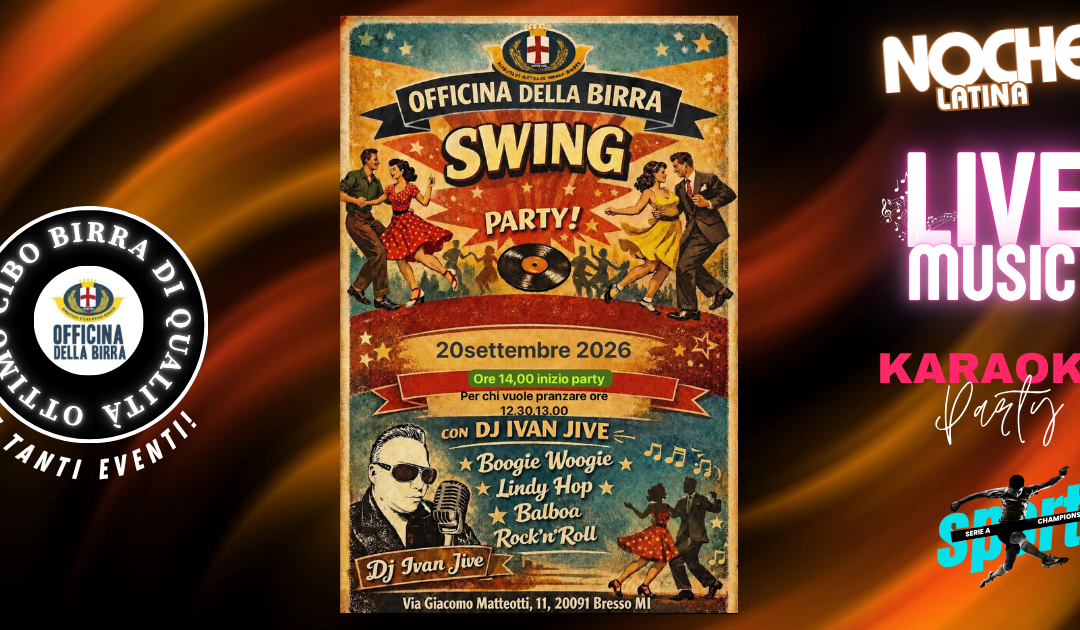 SWING PARTY 20/9