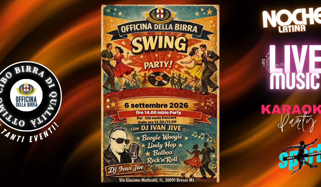 SWING PARTY 6/9