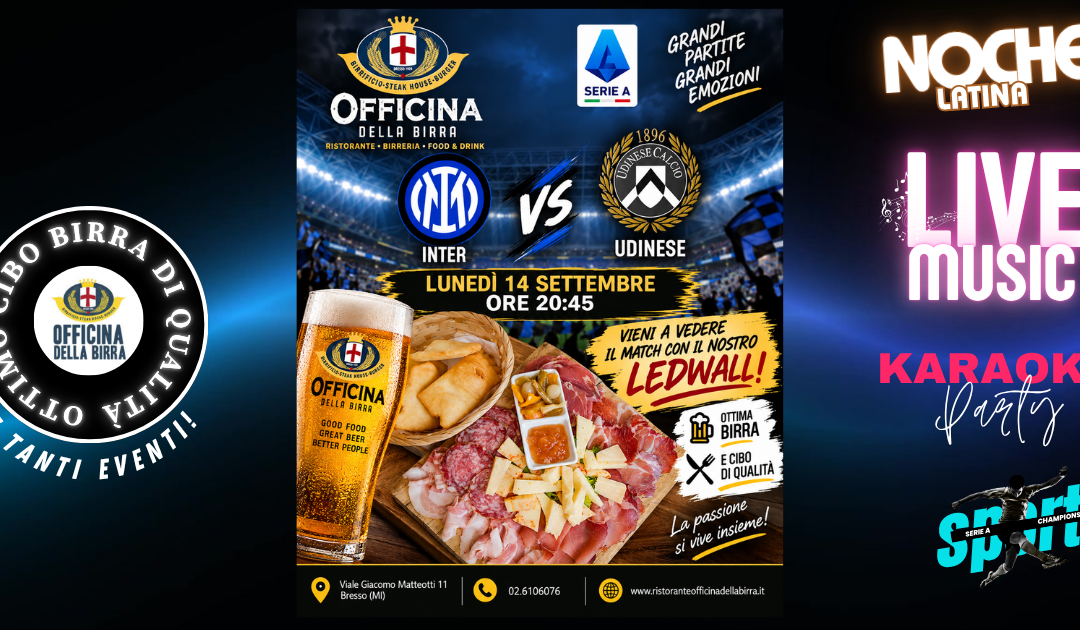 SERIE A – INTER VS UDINESE