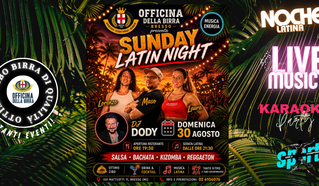SUNDAY LATIN NIGHT
